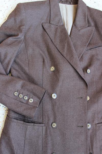 JOSEPH JANARD Reine Wolle! Langjacke/Kurzmantel 88 cm