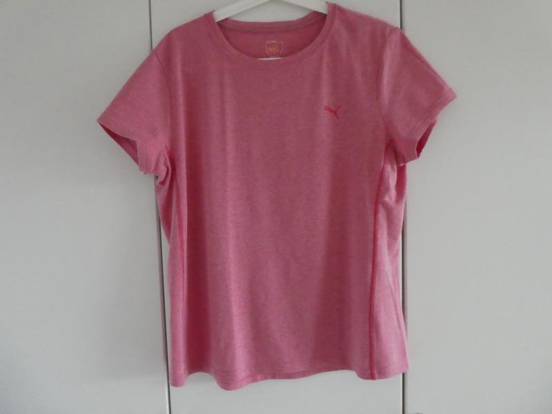 NEU – Puma  – T-Shirt, hellrot/pink