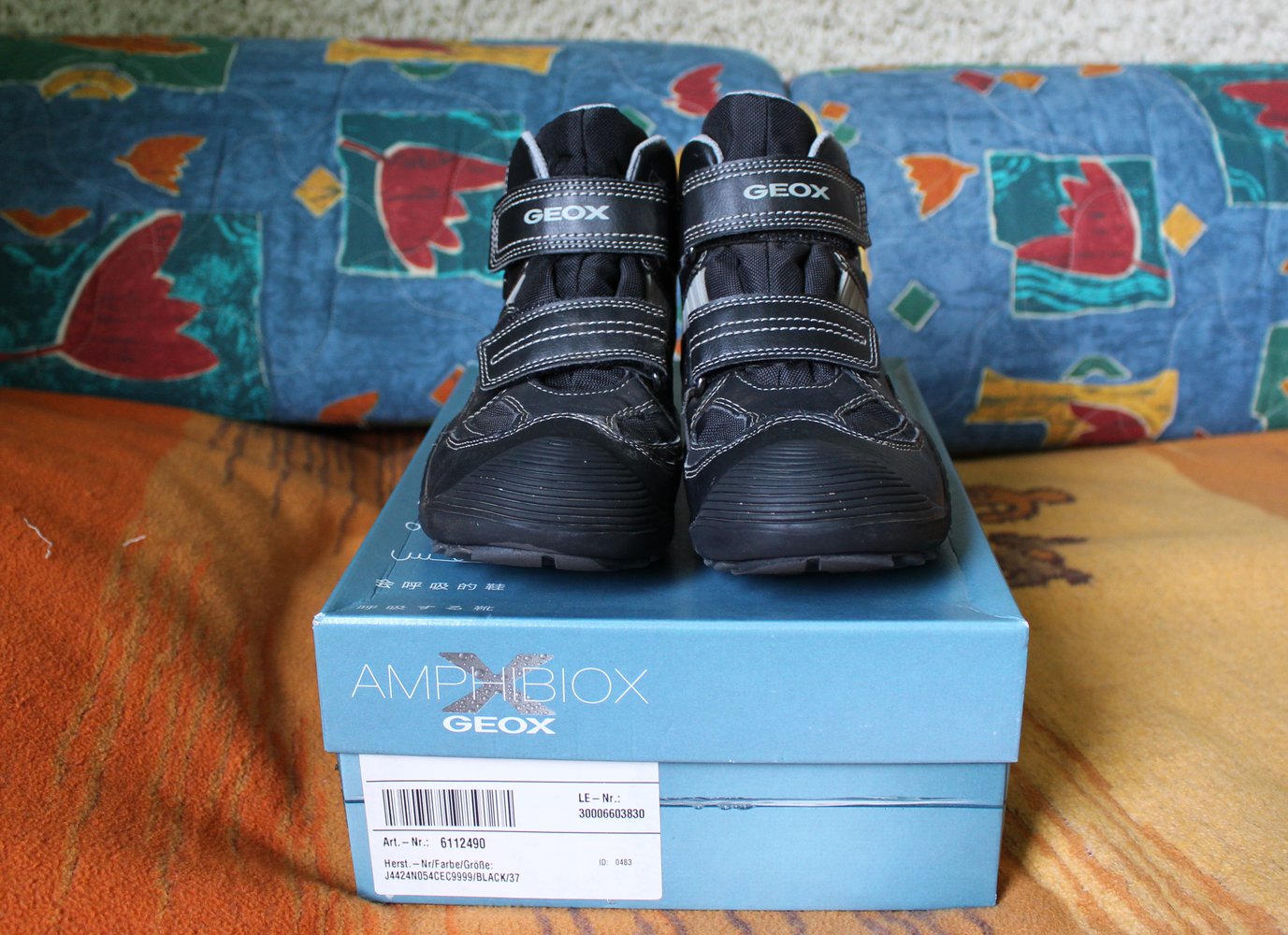 233. Hohe Sneakers von Geox, Gr. 37