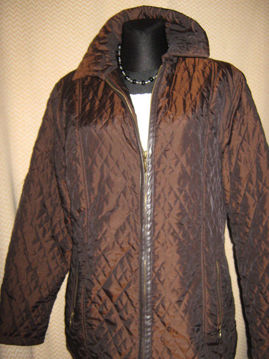 NEU * Edel * DESIGNER * Outdoor * Stepp- Jacke * im Englisch- Style * Gr. 40- 42/ M, braun- metallic *