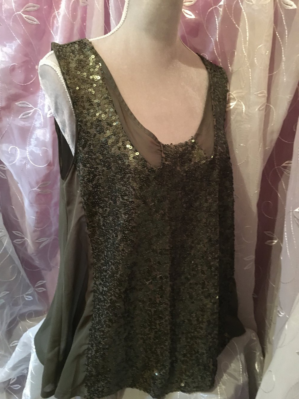 Ärmellose Bluse