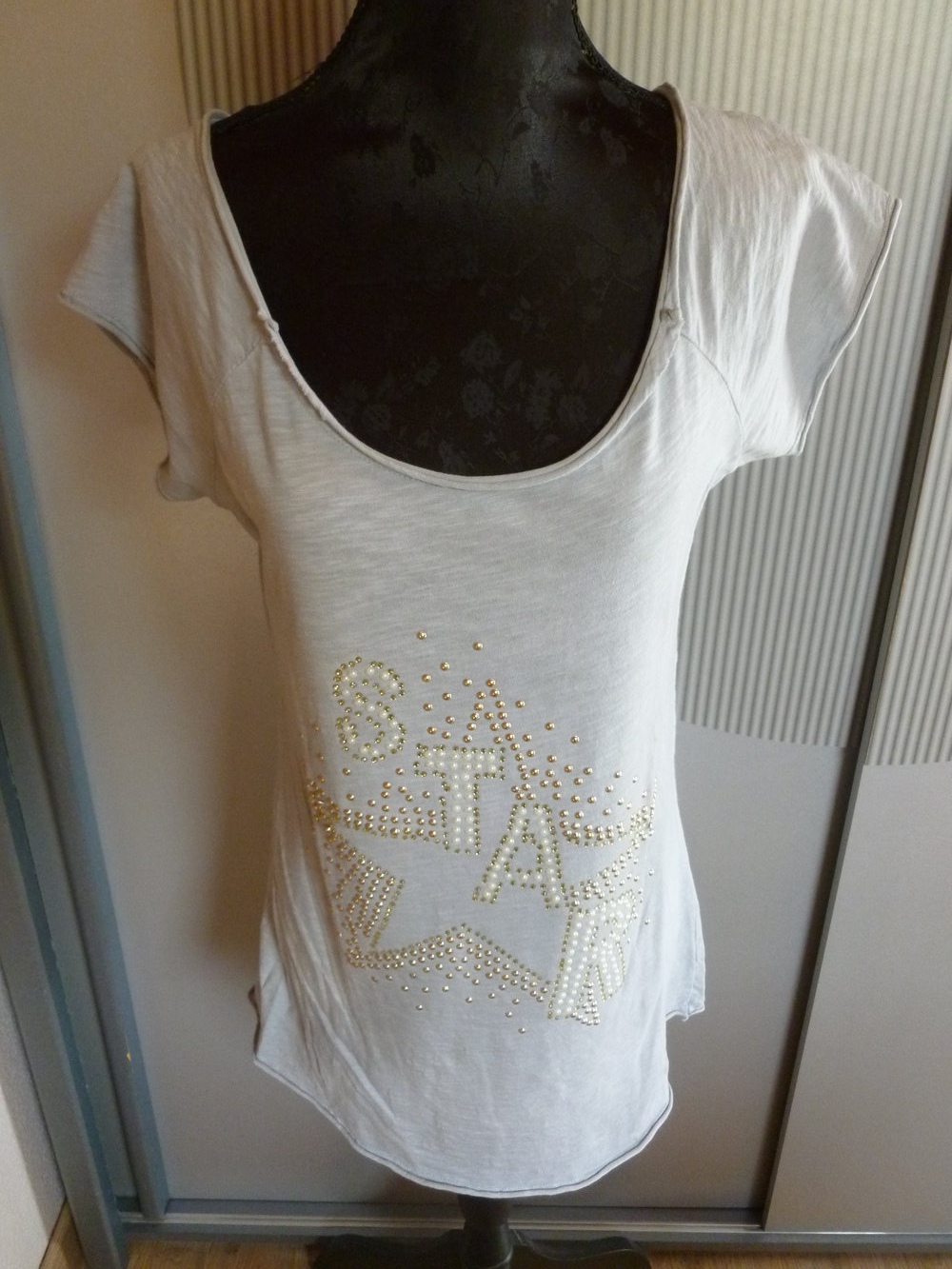 T-Shirt Shirt grau Made in Italy