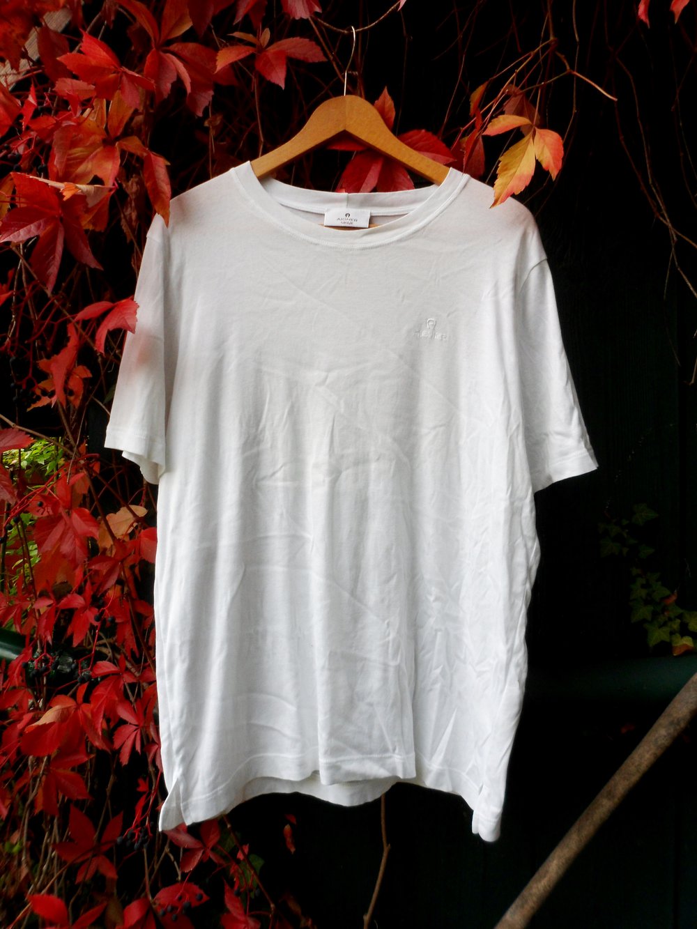 Weißes Basic Shirt Alpha