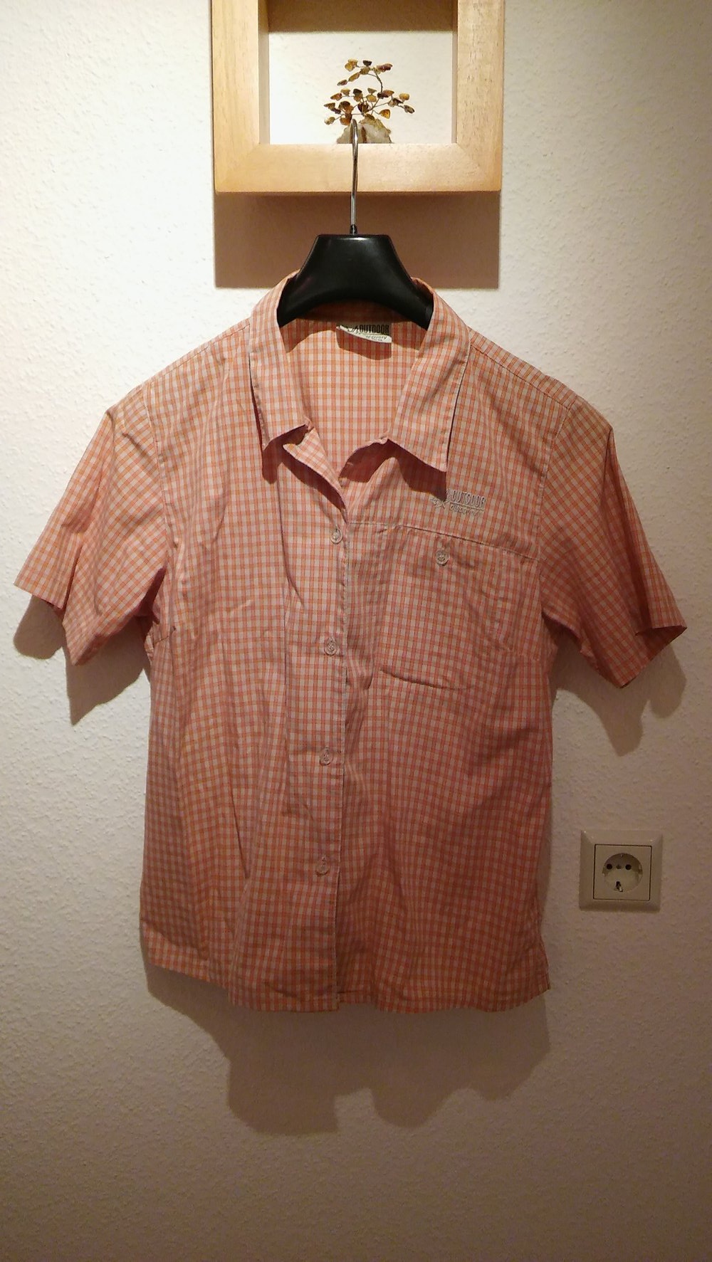 kurzärmelige Bluse