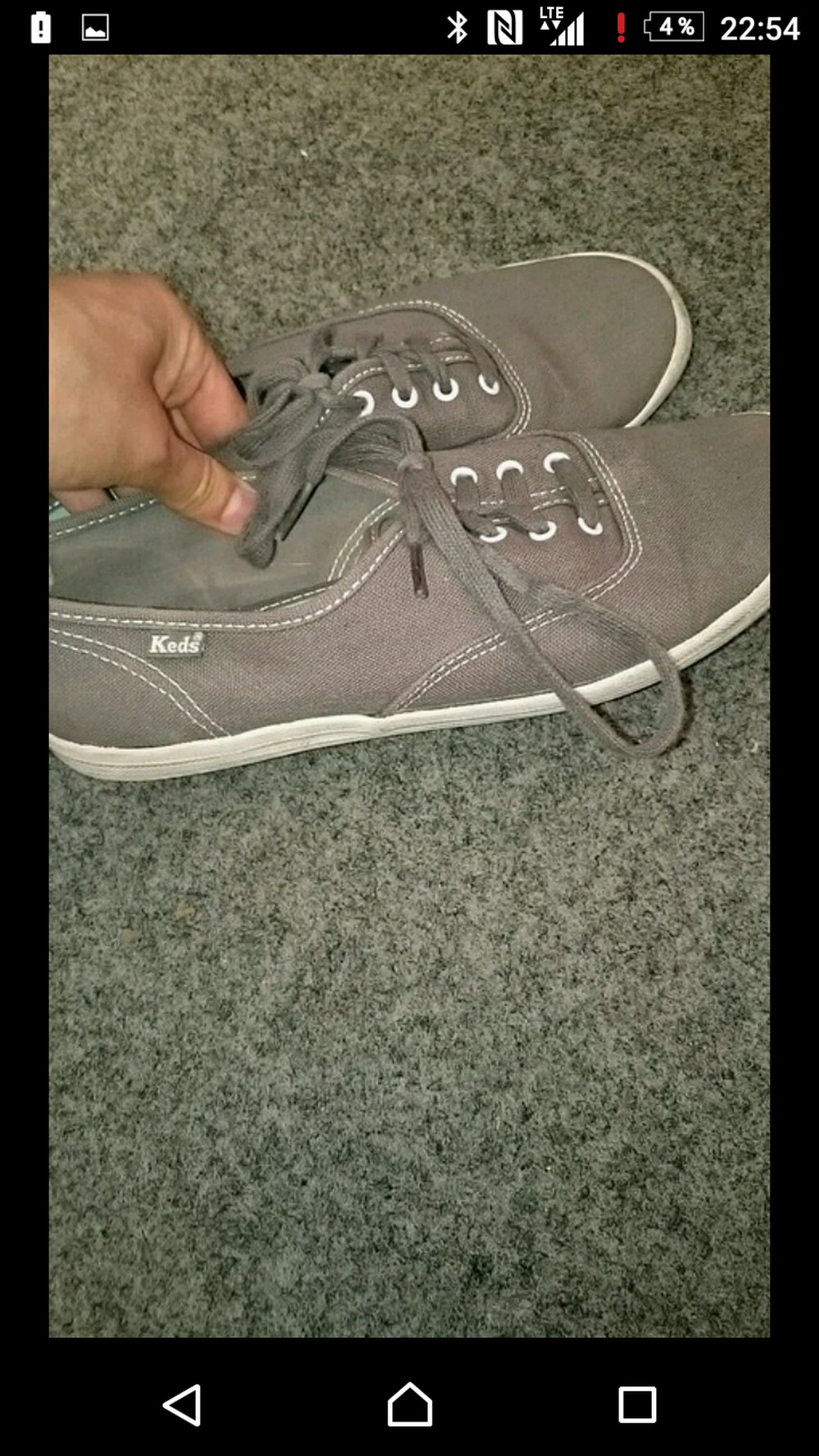 Keds grau Größe 39
