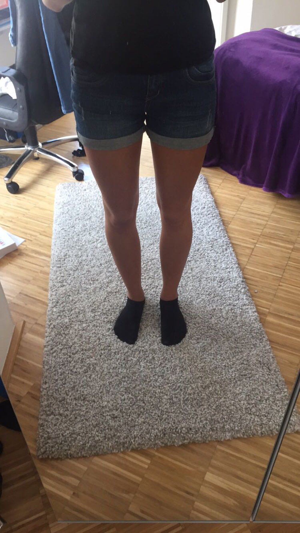 Kurze Jeans shorts