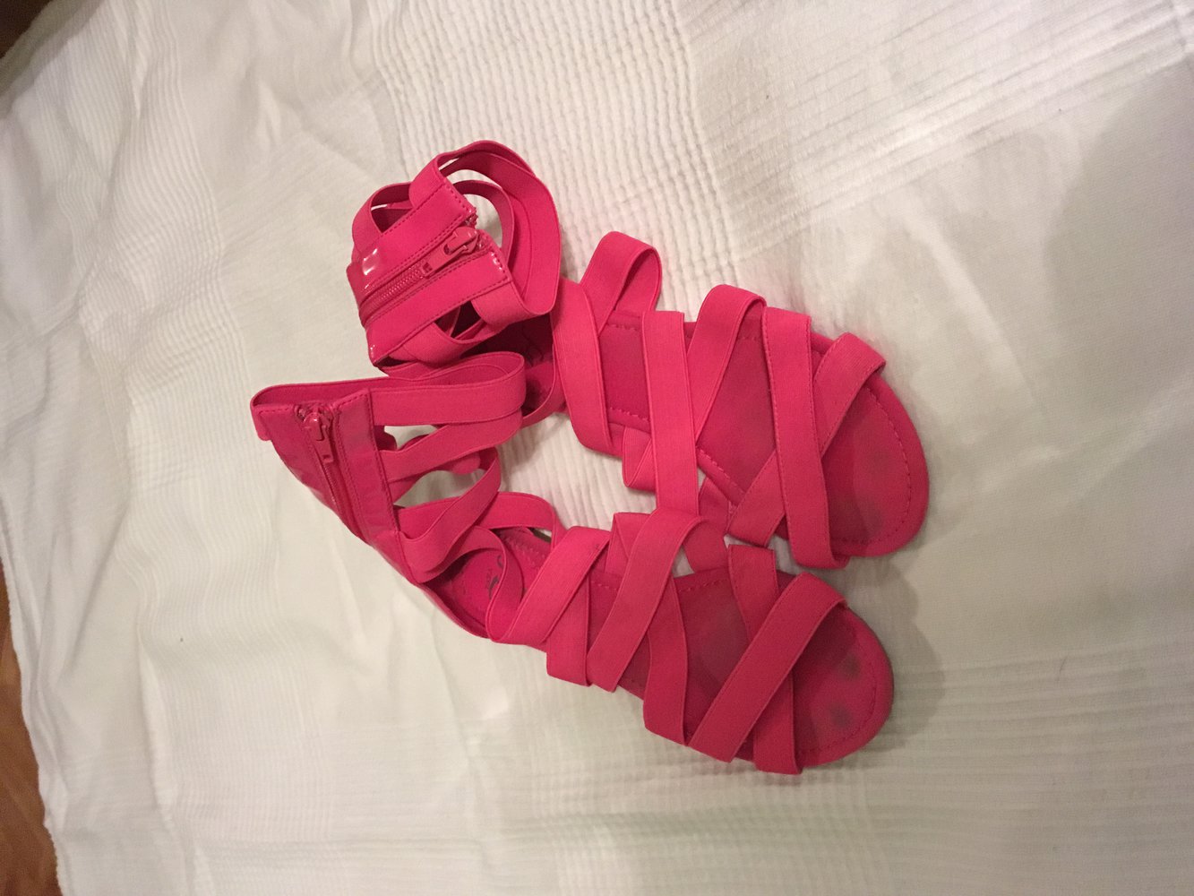 Pinke Sandalen in 39