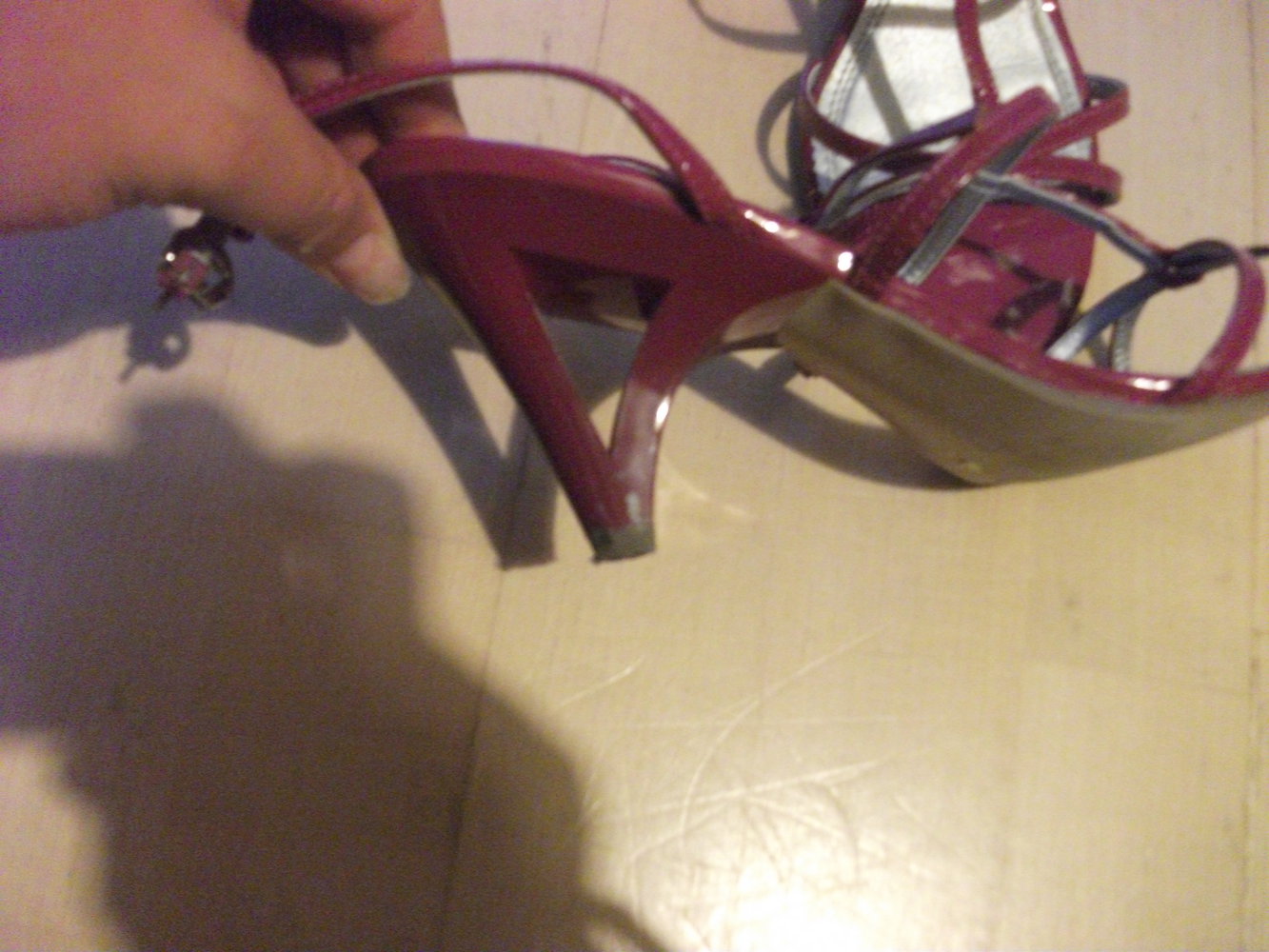 pinklila Marco Tozzi Sandalen