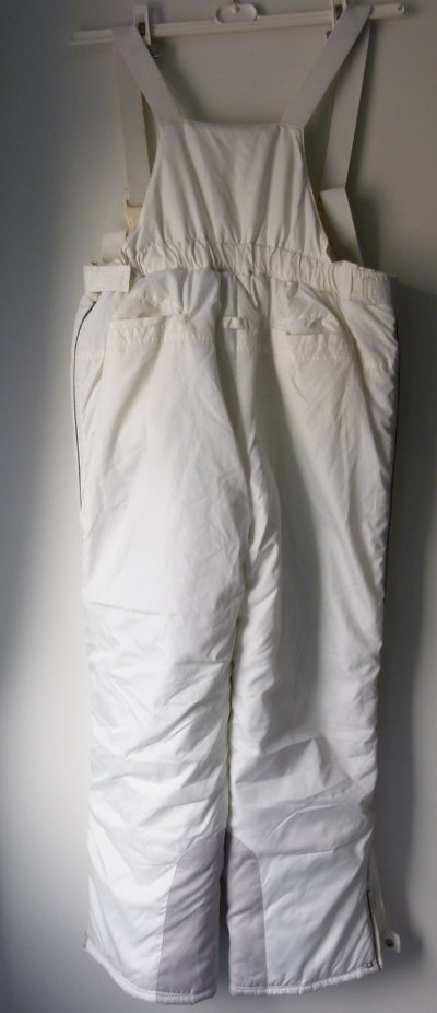 Snowboard Hose Skihose mit Trägern, creme weiß, Wintersport Alpen 