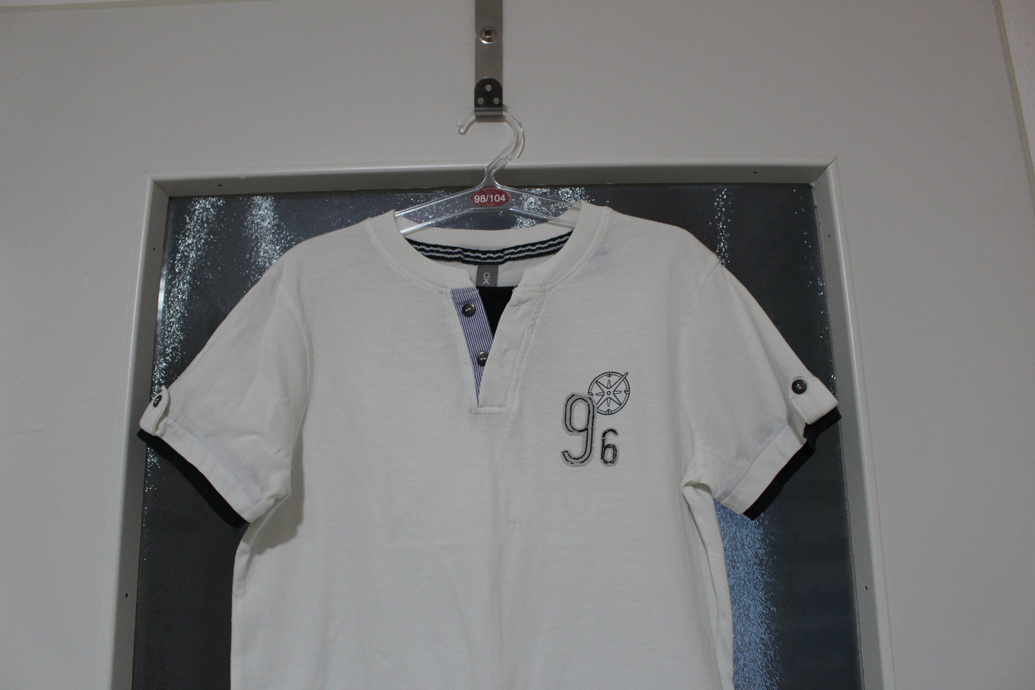 125. Maritimes T-Shirt von Okaidi, Frankreich, Gr. 128