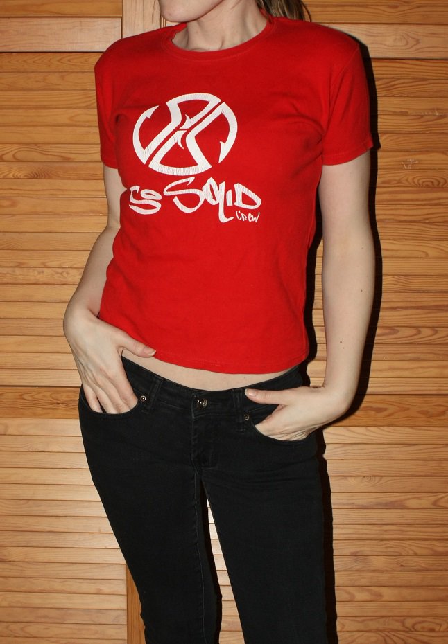 Bandshirt So Solid Crew, Hip Hop Band, rot, Gr. M