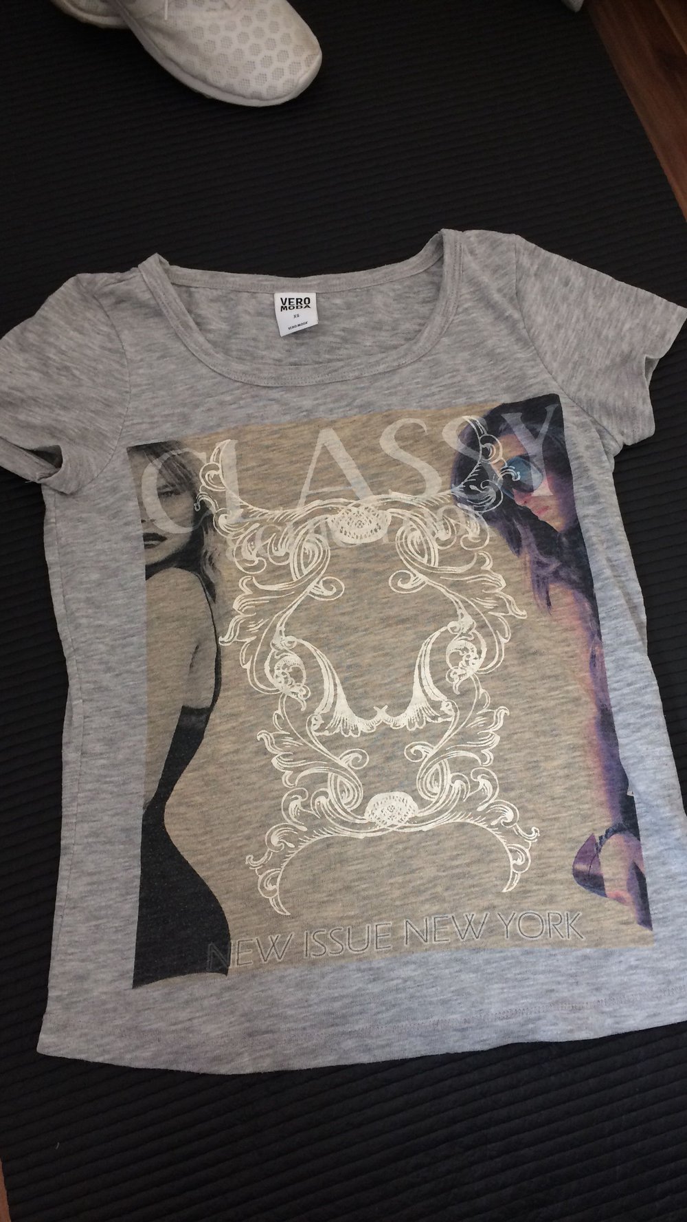 T-Shirt mit Aufdruck Vero Moda