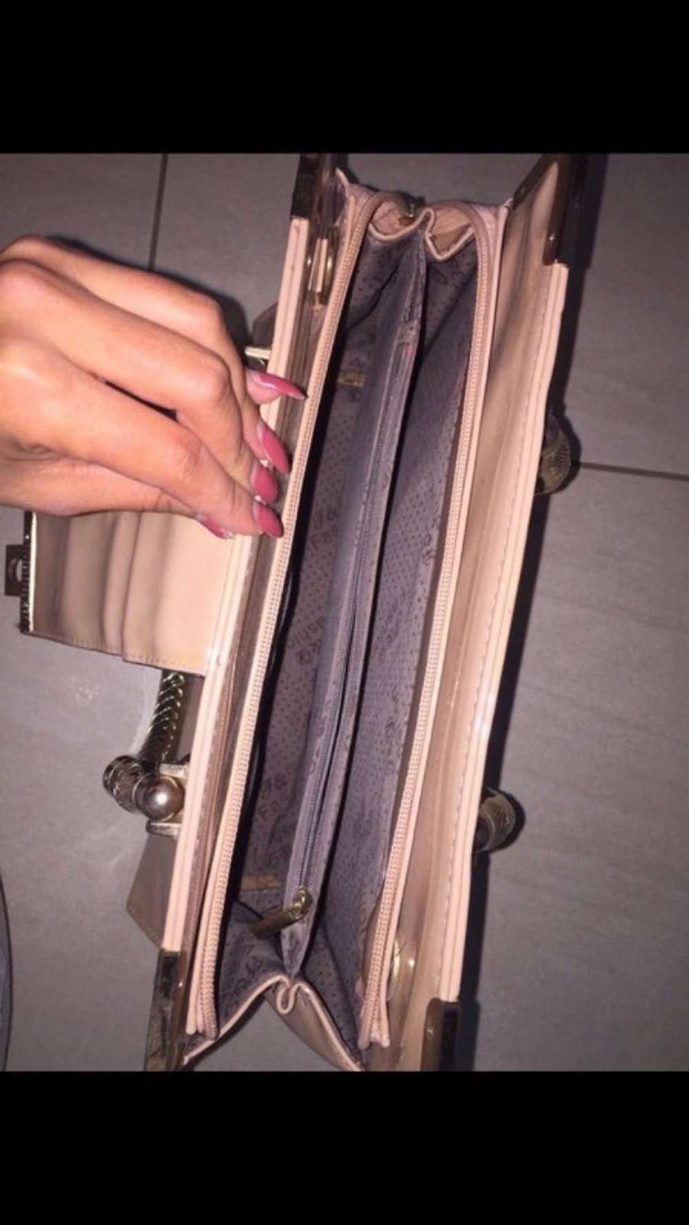 Nude Handtasche 