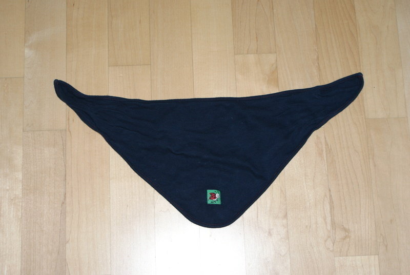 Halstuch dunkelblau mit Käfer
