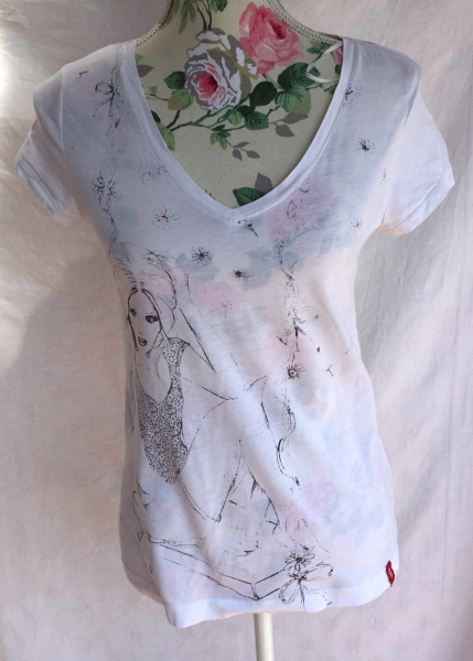 Weißes EDC T-Shirt