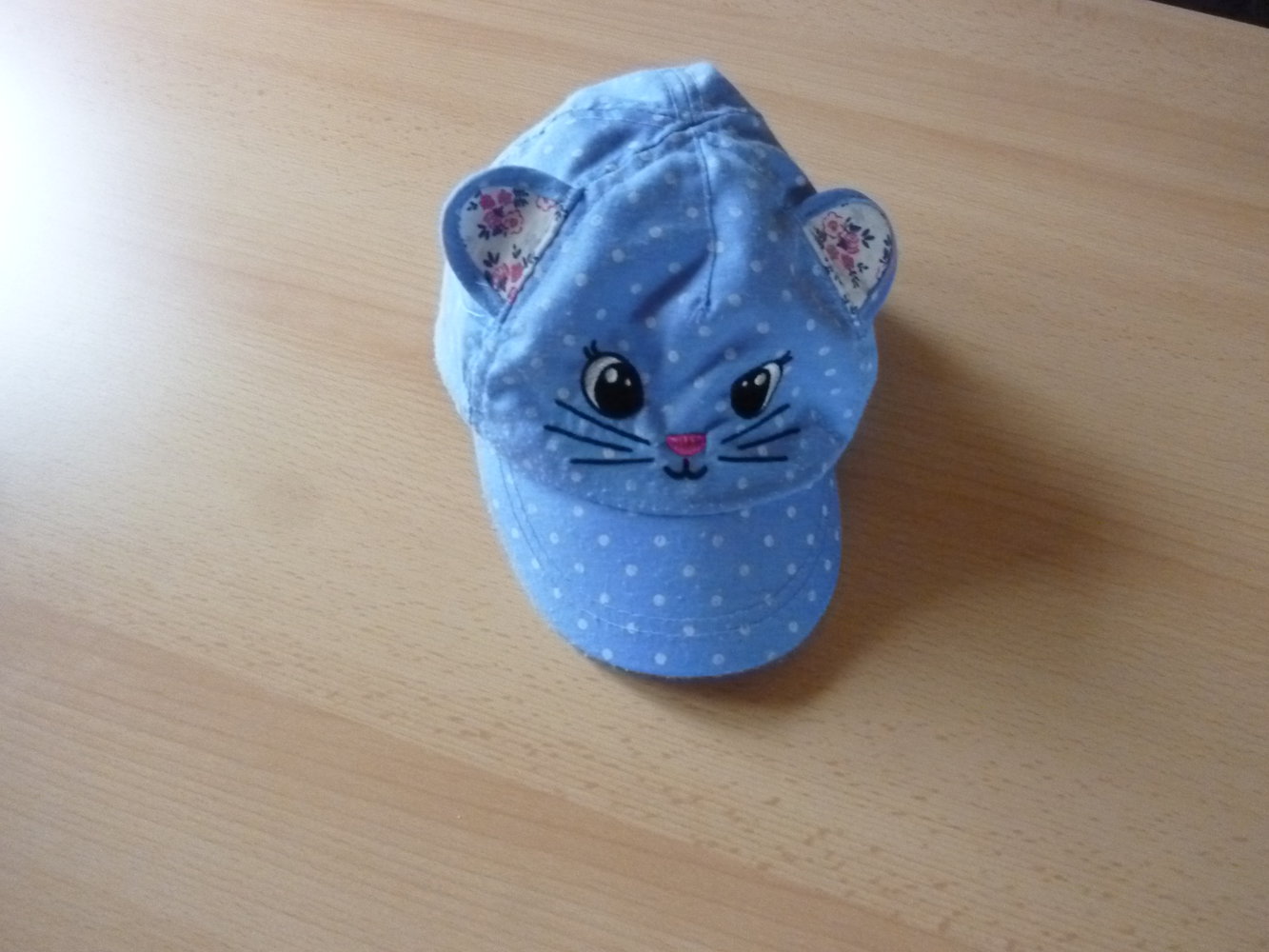 blaues Katzen Cäppi