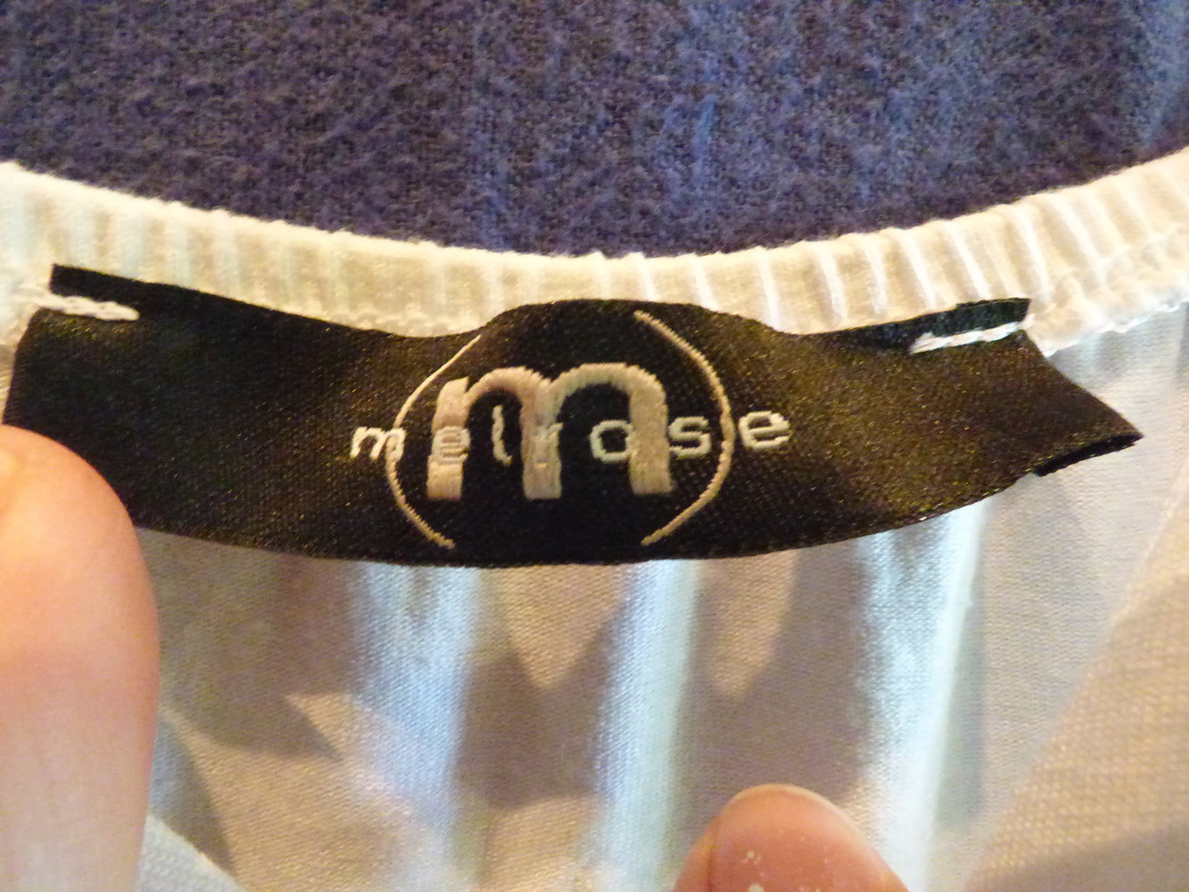 Weißes Longtop 