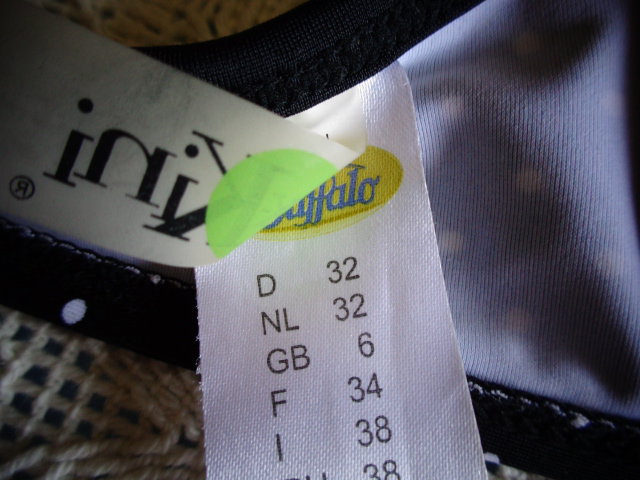 #Bikini Kombi-Bikini, Mix-Kini, Oberteil Gr. 32, Hose Gr. 40, Buffalo
