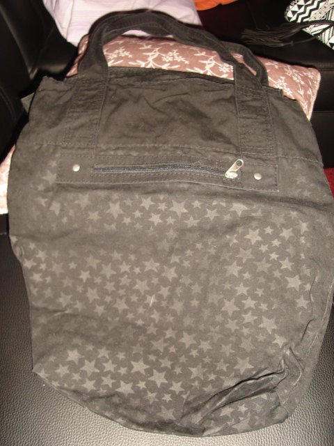 H&M Sternentasche schwarz