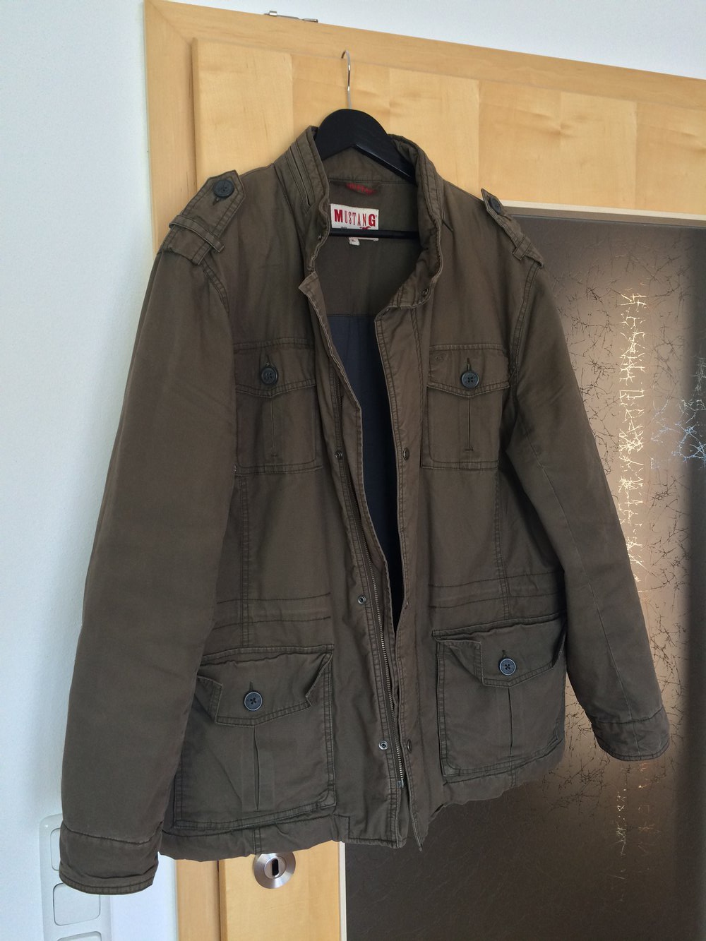 Mustang Herren Jacke Parka Kurzmantel Herbst