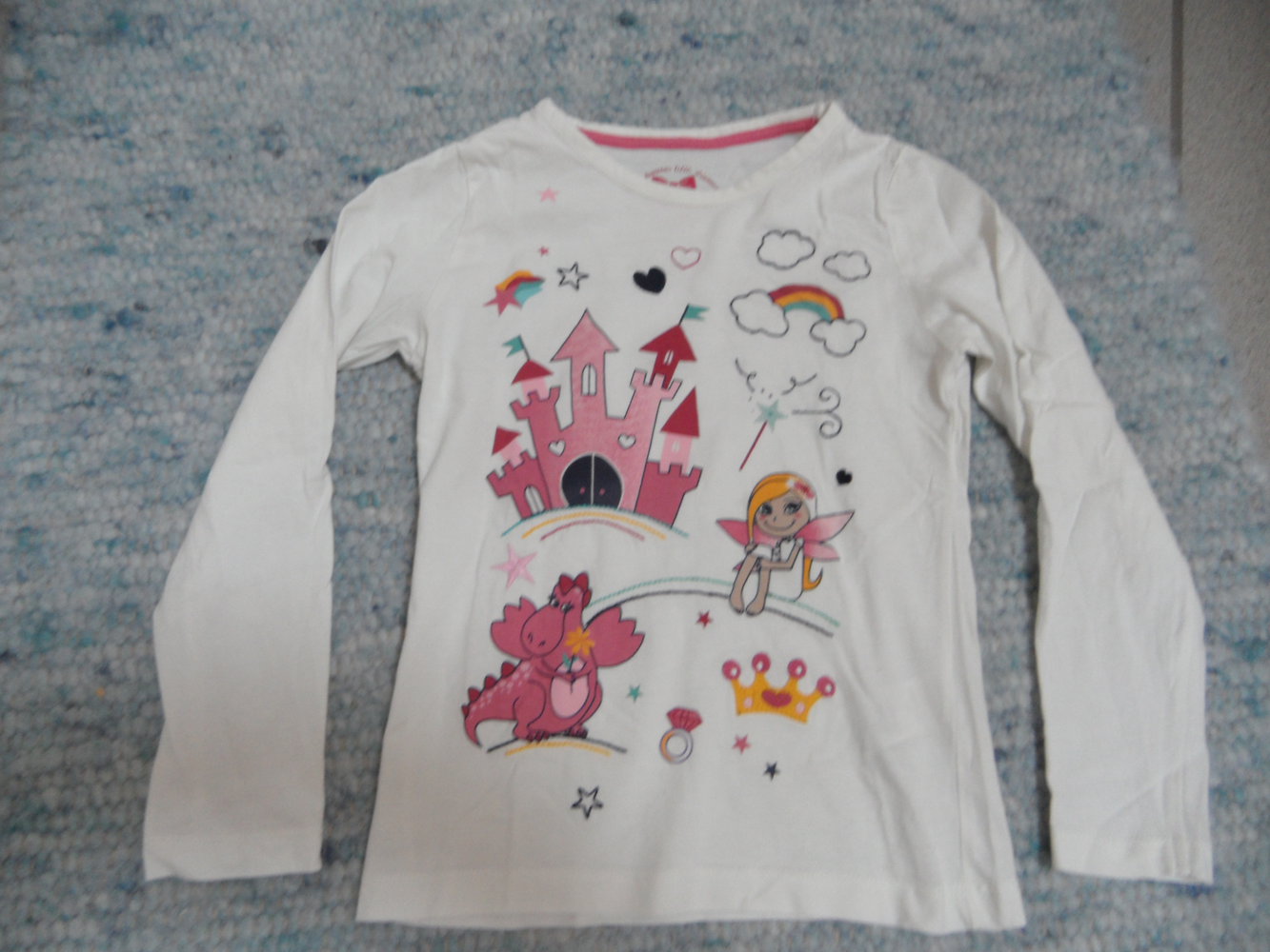 Review kids 116/122 Elfe Fee Schloss Langarmshirt