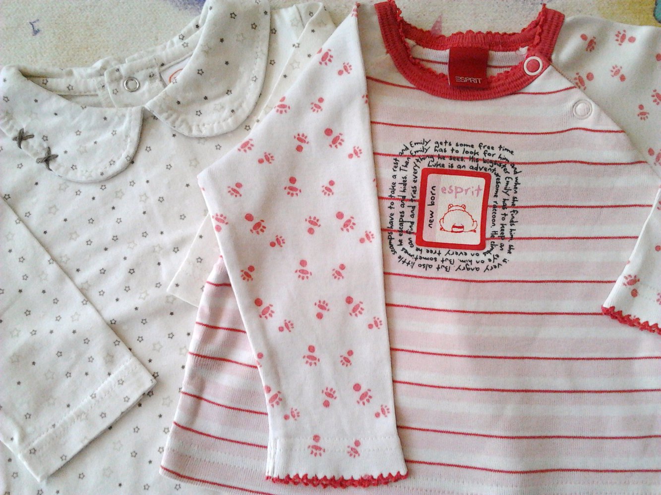 Neun schöne Shirts für Mädchen 