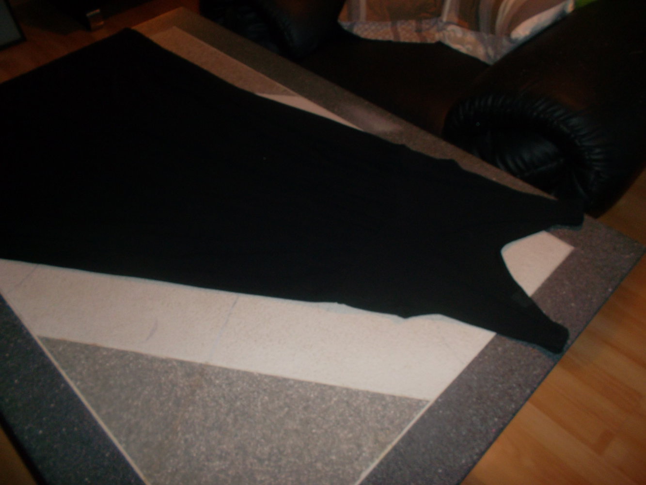 bodenlanges kleid,schwarz,36