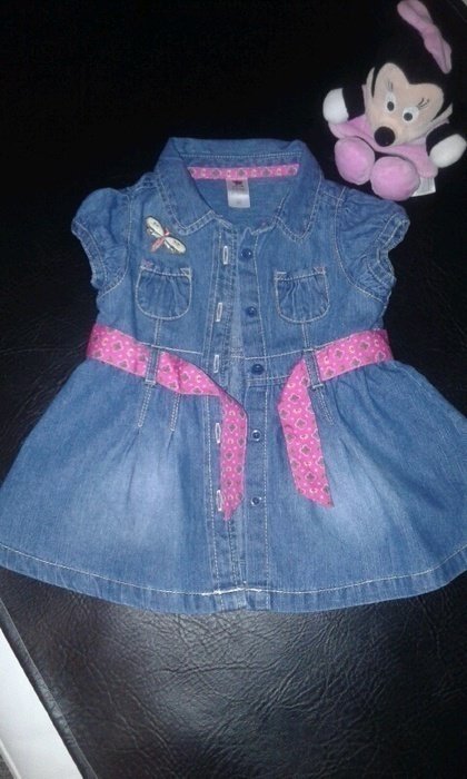 jeanskleidchen gr. 68
