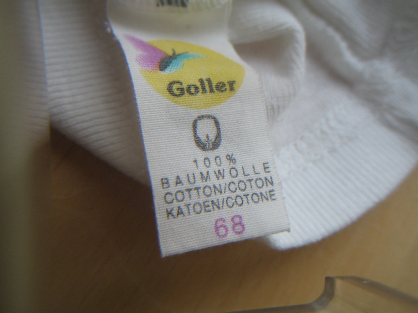 Langarmshirt  mit Spitzenkragen