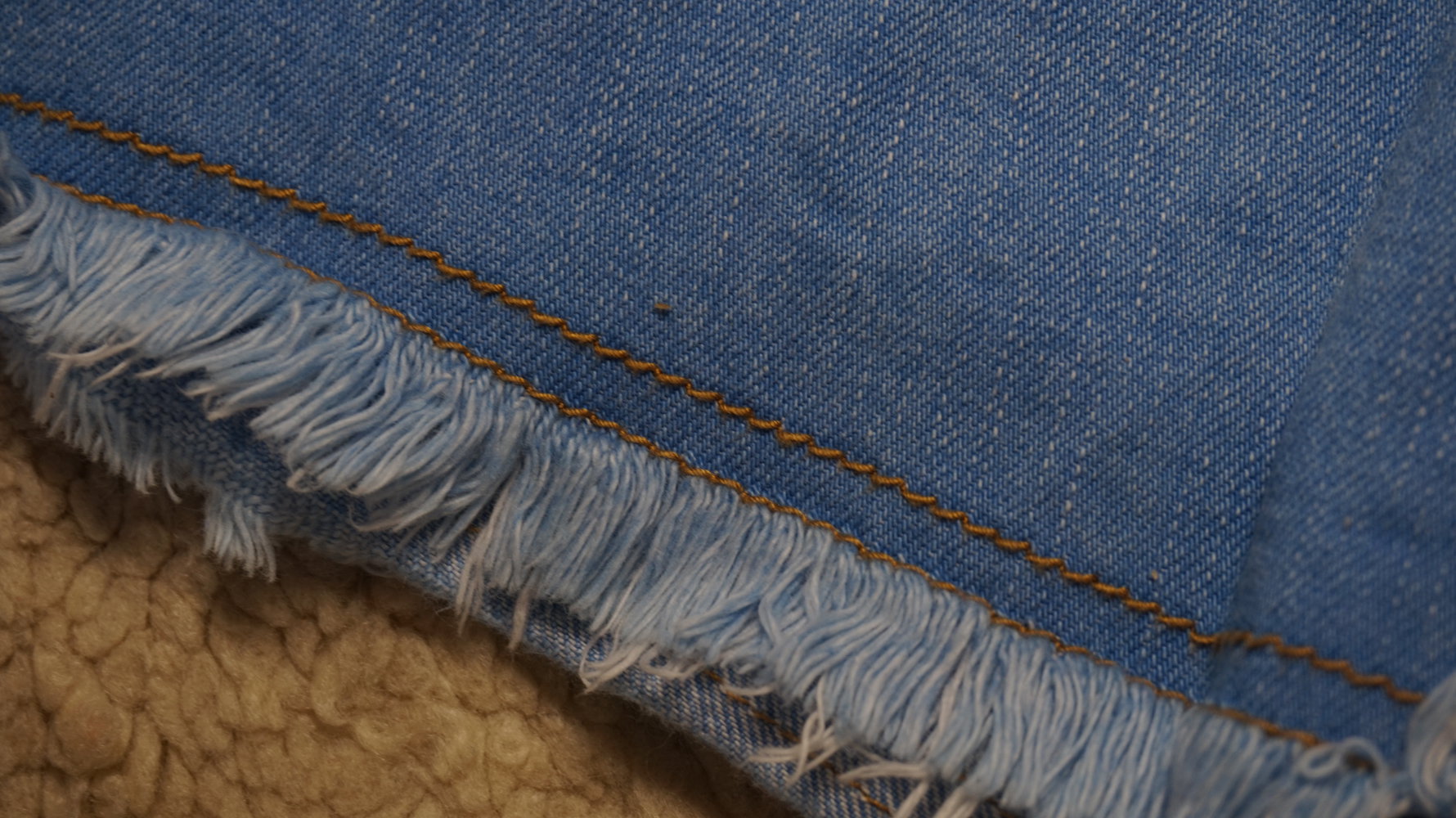 Kurze Jeans hellblau XXS