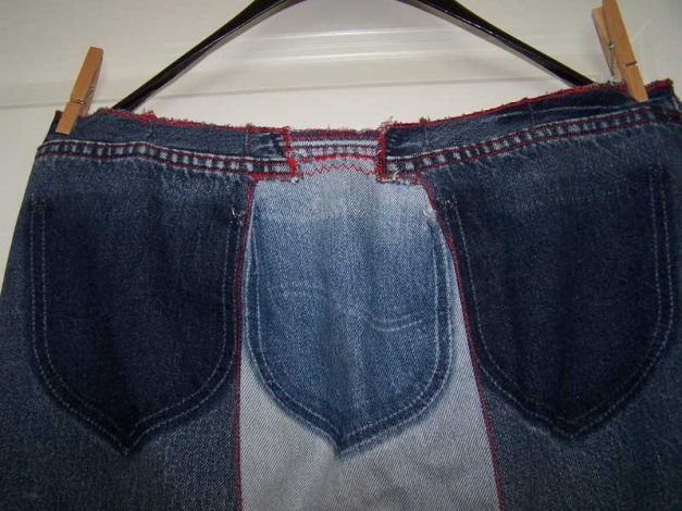 Jeansrock Gr.40/42, Einzelstück