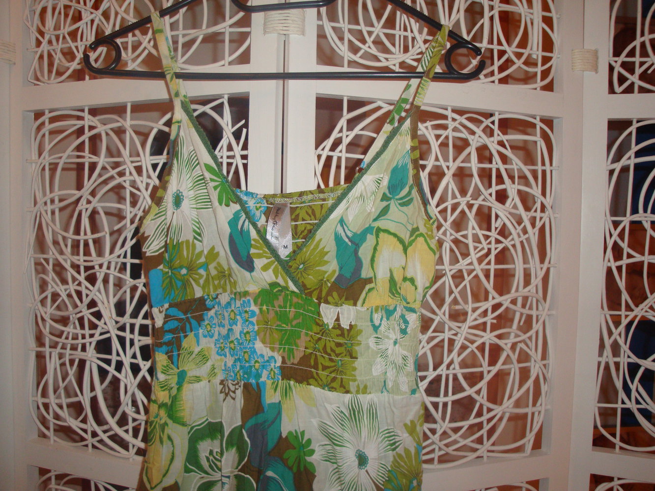Maxikleid gemustert