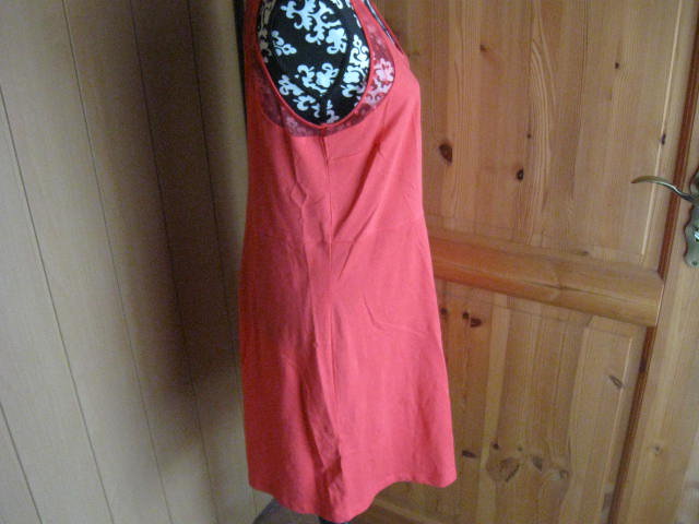 *** Minikleid mit Netzeinsatz ***