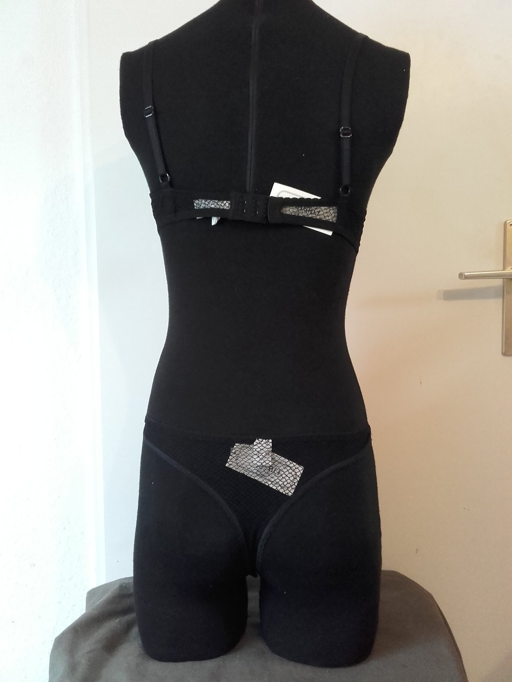 Unterwäsche Set mit Tanga 75B und 38
