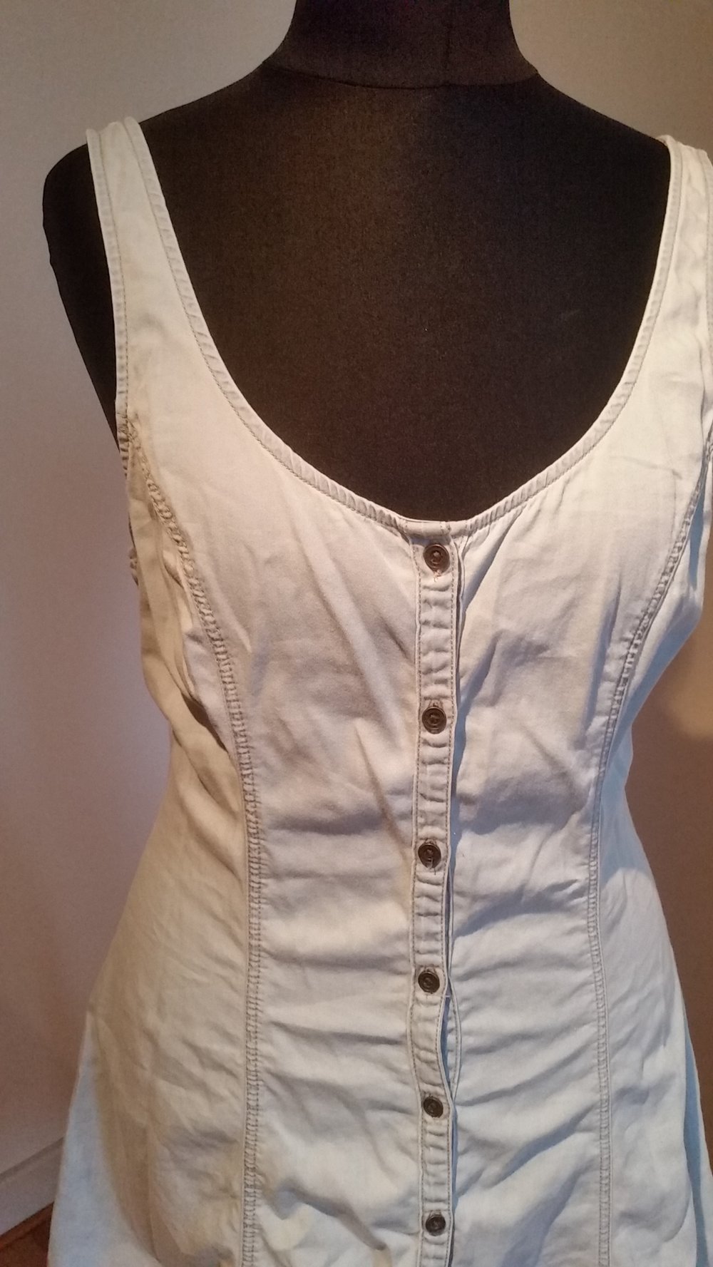 hellblaues Jeanskleid Divided