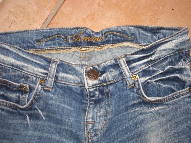 Amisu Jeans Gr. 27 ca. 34-36  dreiviertel