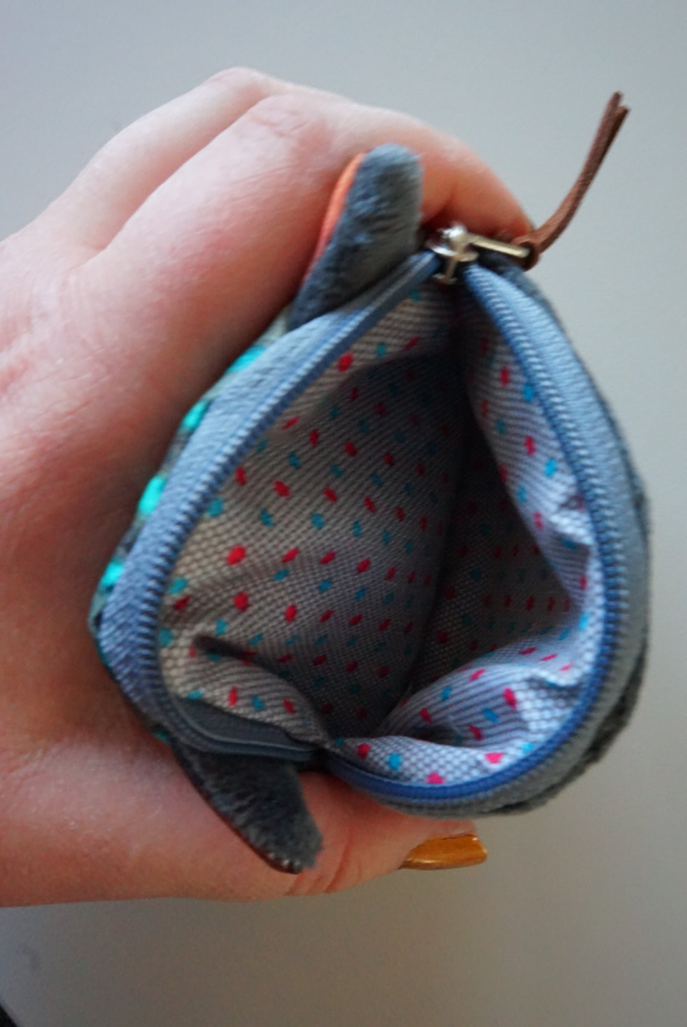 Grinsekaze Tasche 