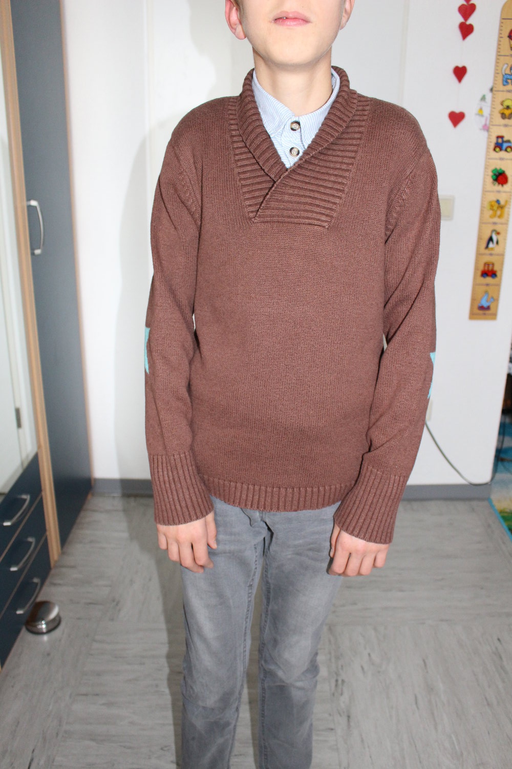 266. Strickpullover von Bock (Copenhagen), Gr. 140-146, 9-10 Jahre