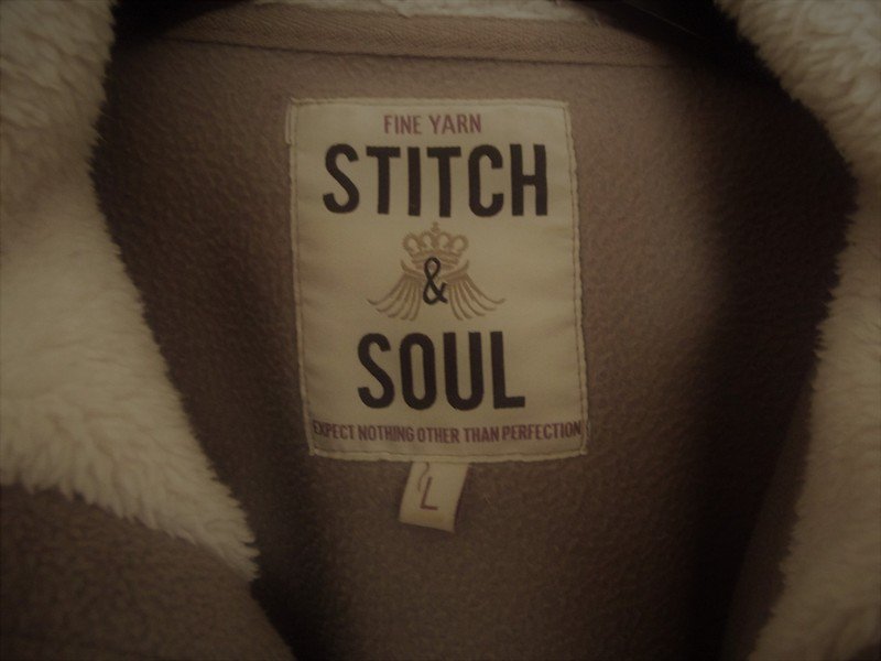 Sehr schöne Fleece Winterjacke von Stitch& Soul 