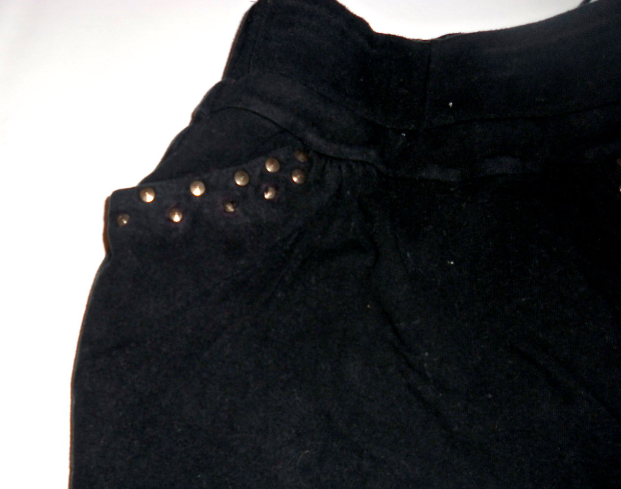Honigman-kurzer,schwarzer Sweatrock Gr.8 ca 116-128
