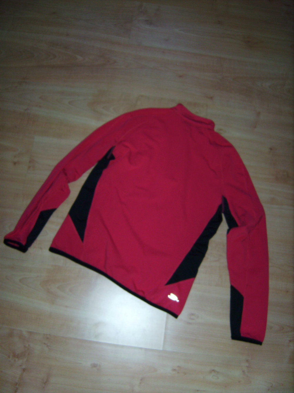 Sportshirt Langarm Magenta Gr. 38 #Zipper #Laufshirt Oberteil Sport, Outdoor, Sportswear, Pink, Langarm , Shirt