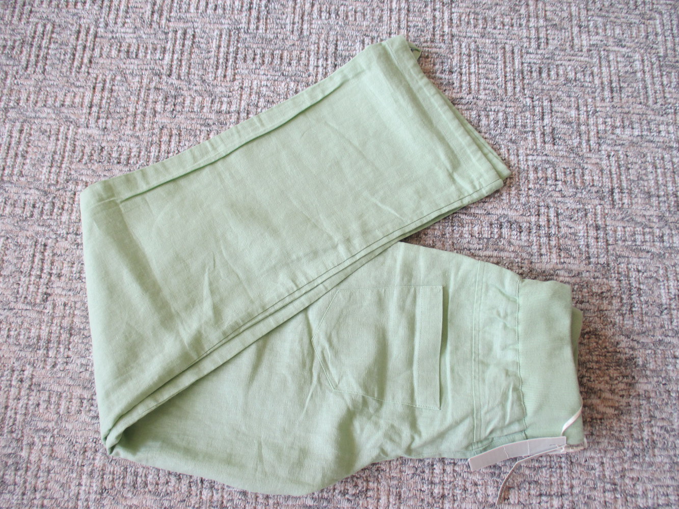 PepperCorn, mintfarbene Leinenhose, Schlaghose, Gr. 36/38 neu mit Etikett