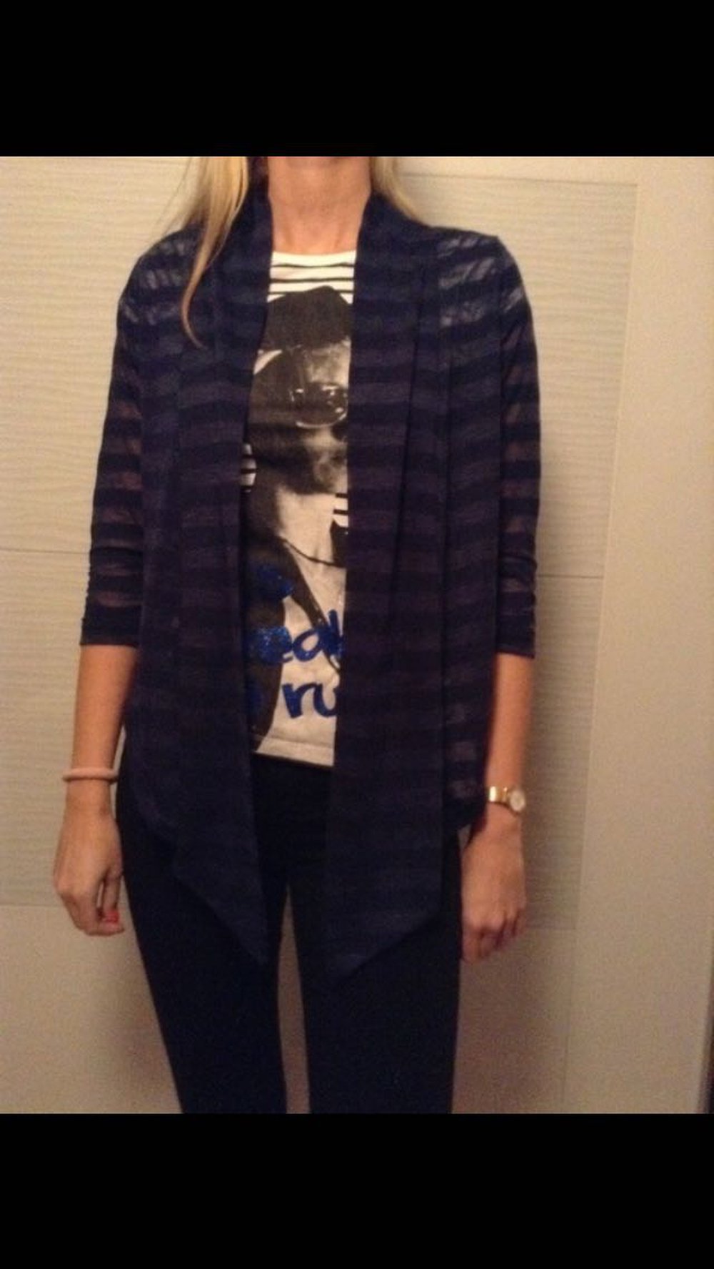 Cardigan blau neu 