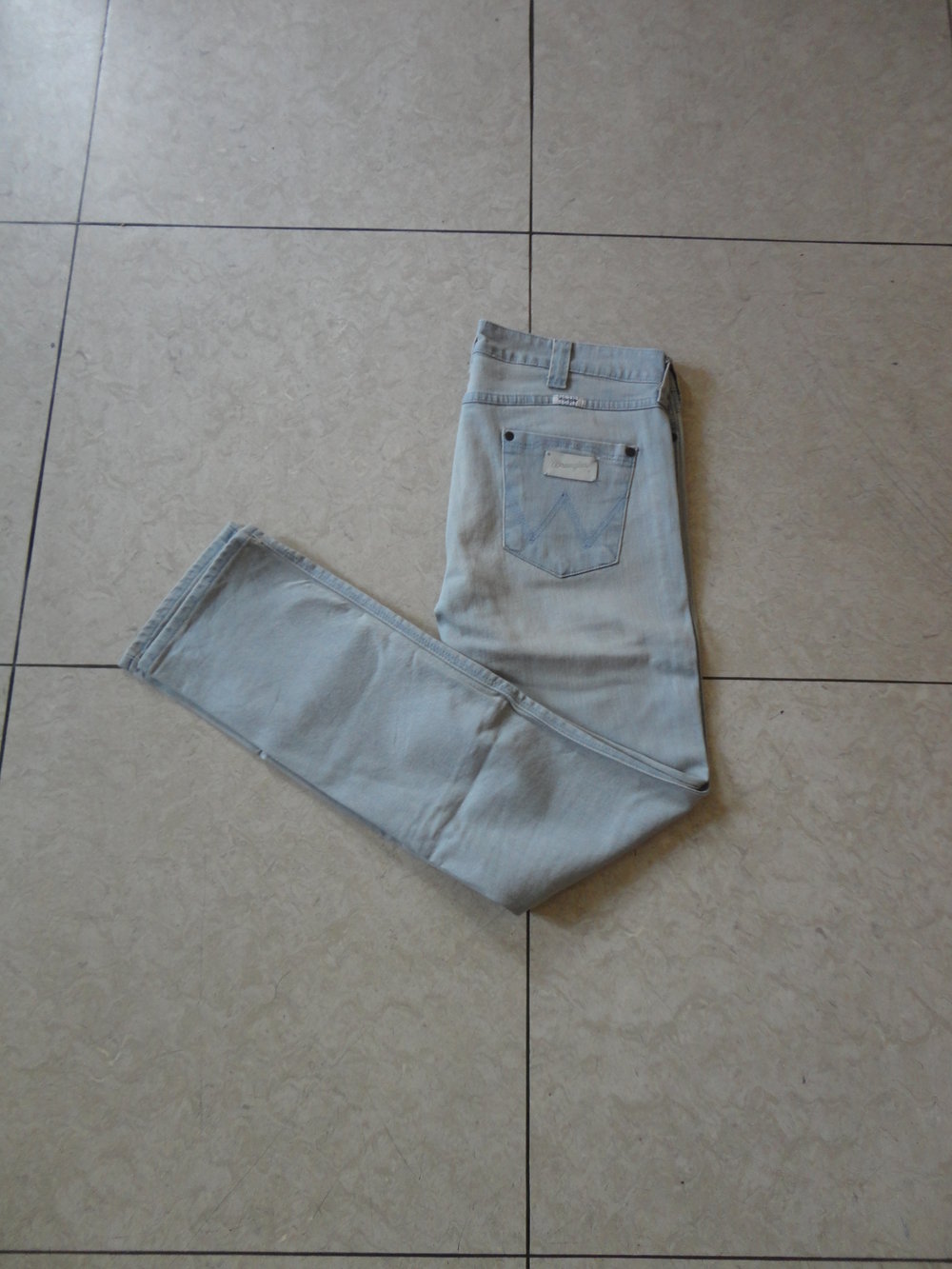 Jeans Wrangler Basic hell blau