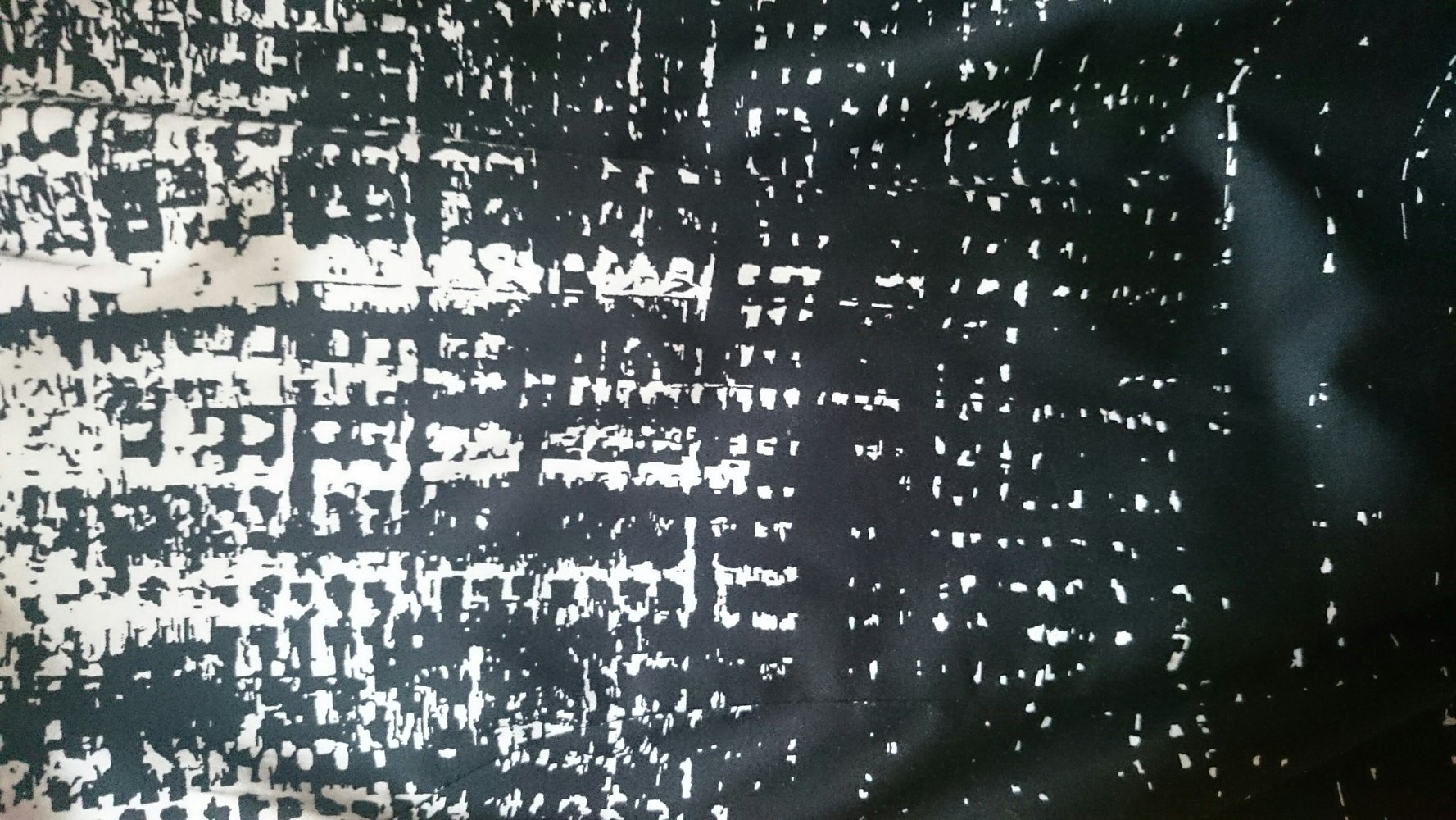 Schwarz weißes kleid 