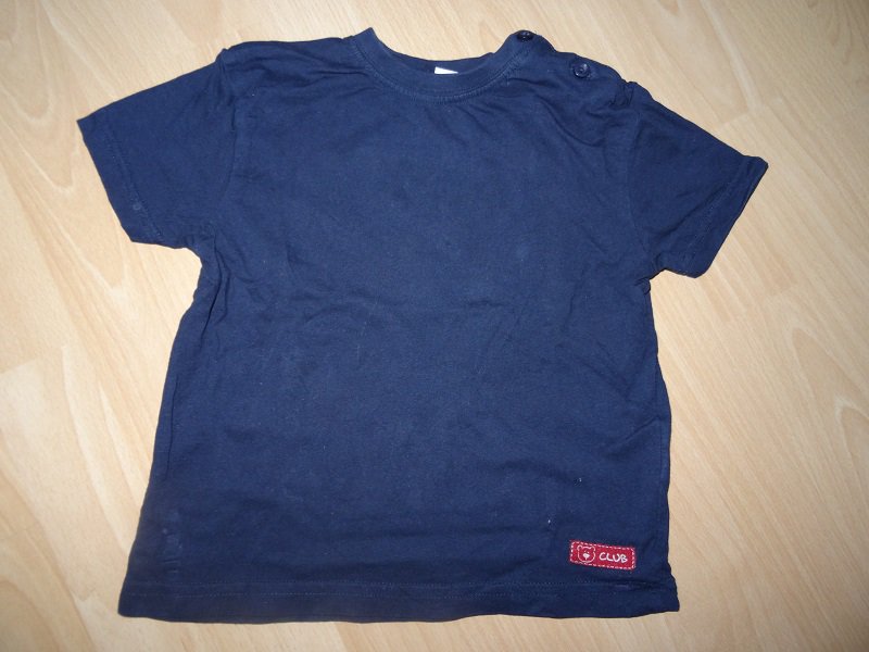 T-Shirt dunkelblau Gr. 86/92