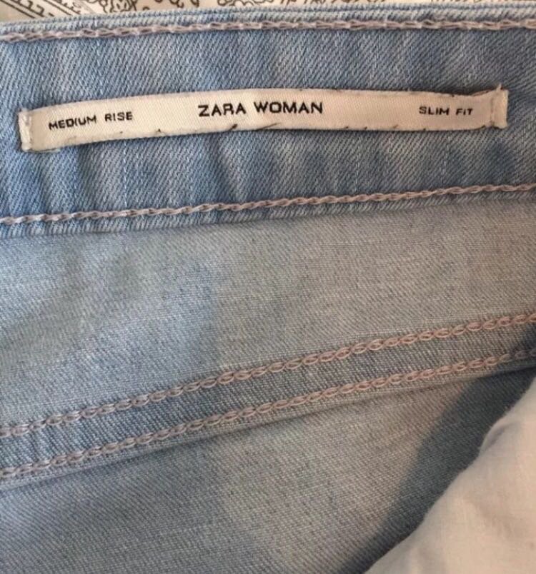 Zara Ripped Skinny Jeans Gr. 34/XS