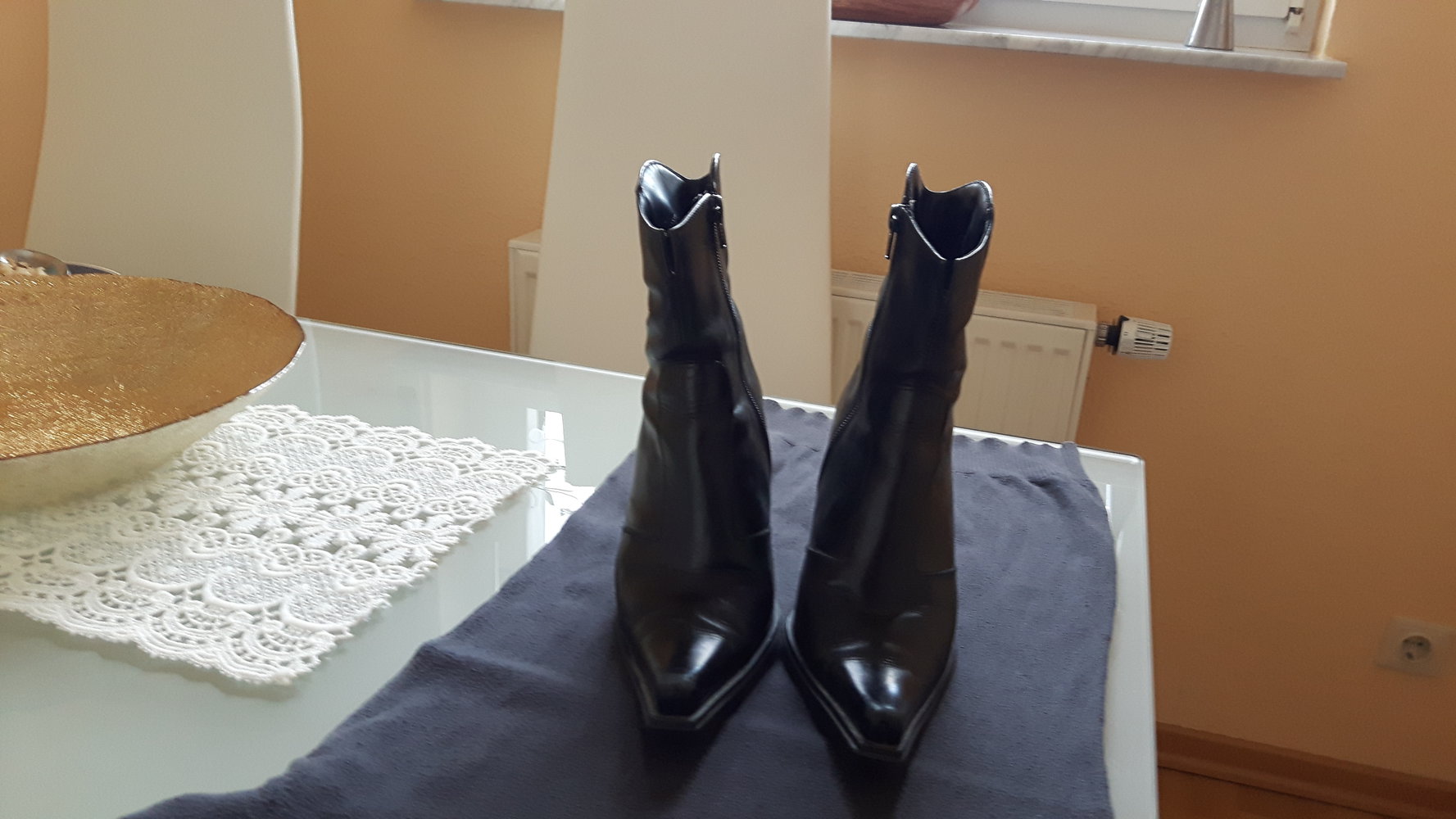 echt Leder Stiefelette, extrem hochwertige Qualität, Marke Görtz 