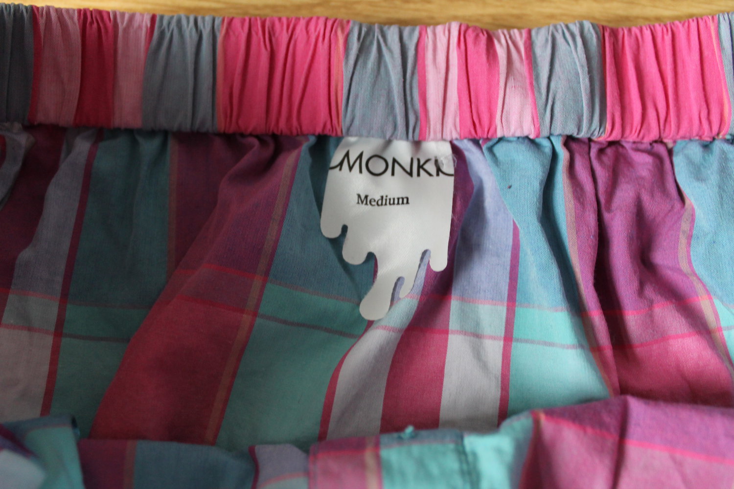 karierter Rock von Monki in M 