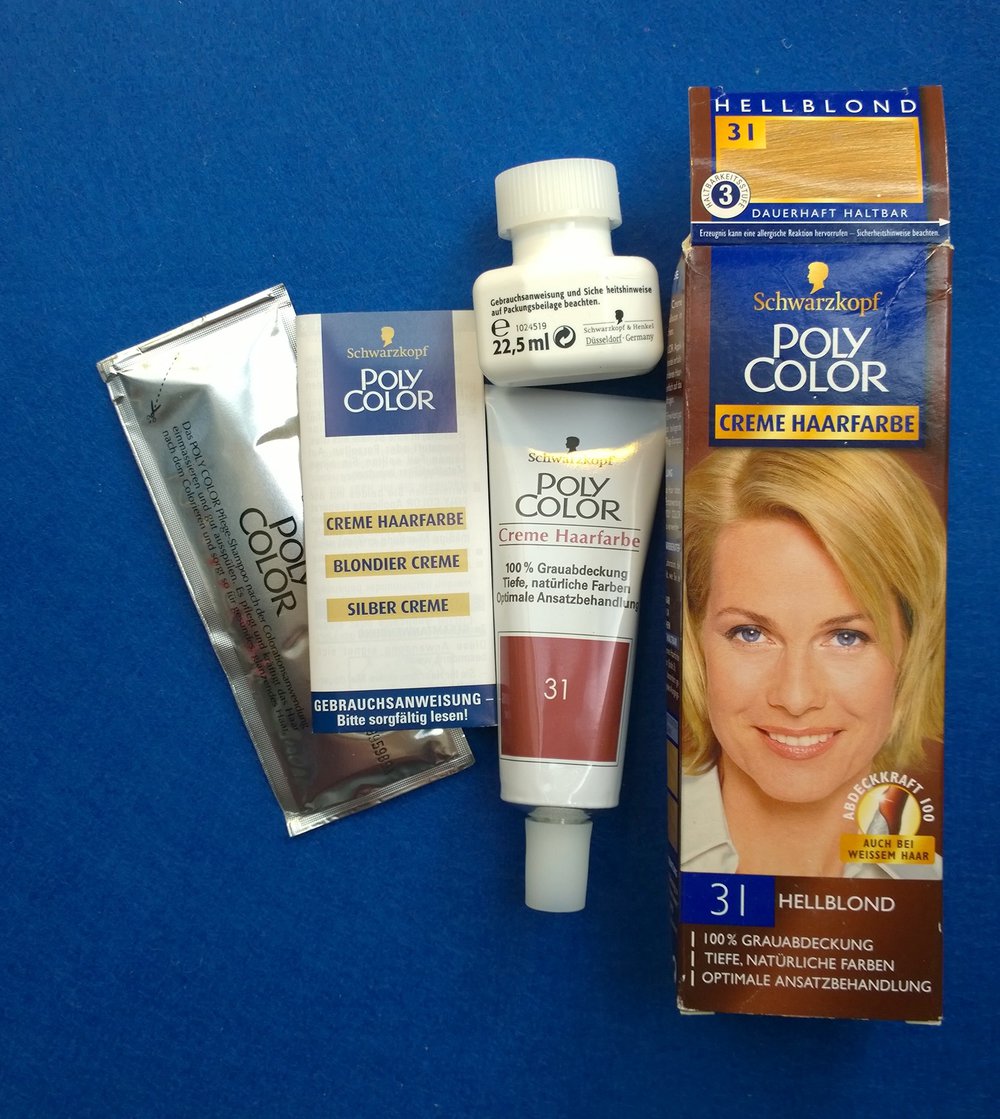Poly Color Creme Haarfarbe Hellblond